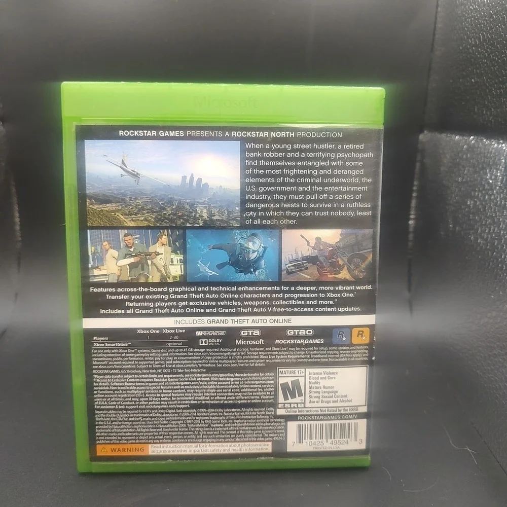 Grand‎ Theft Auto V (Xbox One, 2014)